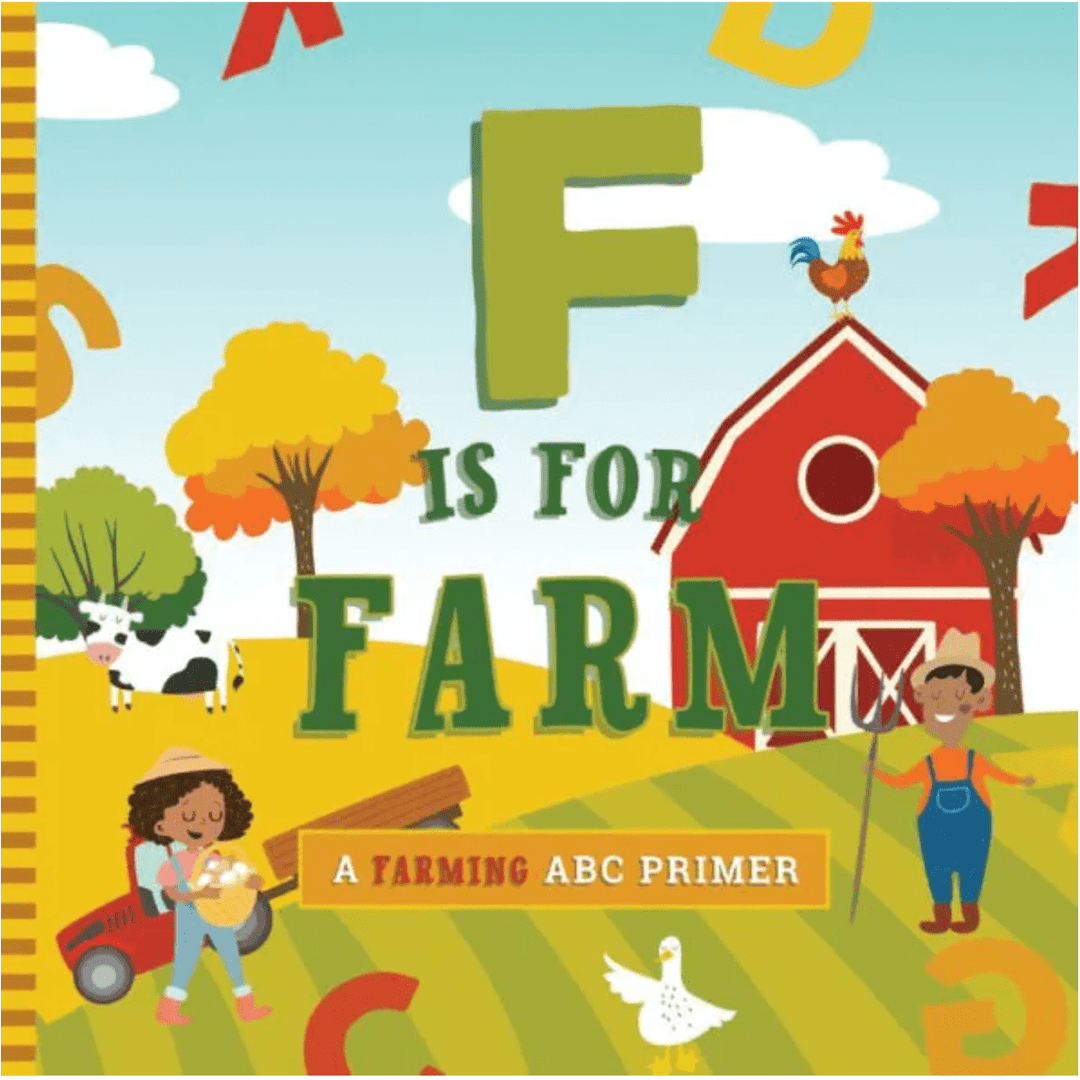 F Is For Farm Board Book Books HBG   