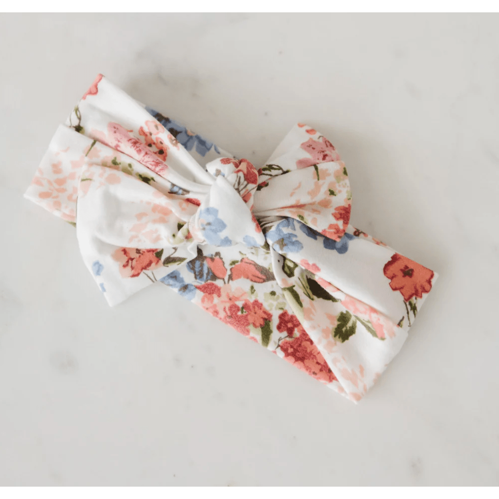Saranoni Stretchy Bows Swaddles & Blankets Saranoni Vintage Floral  
