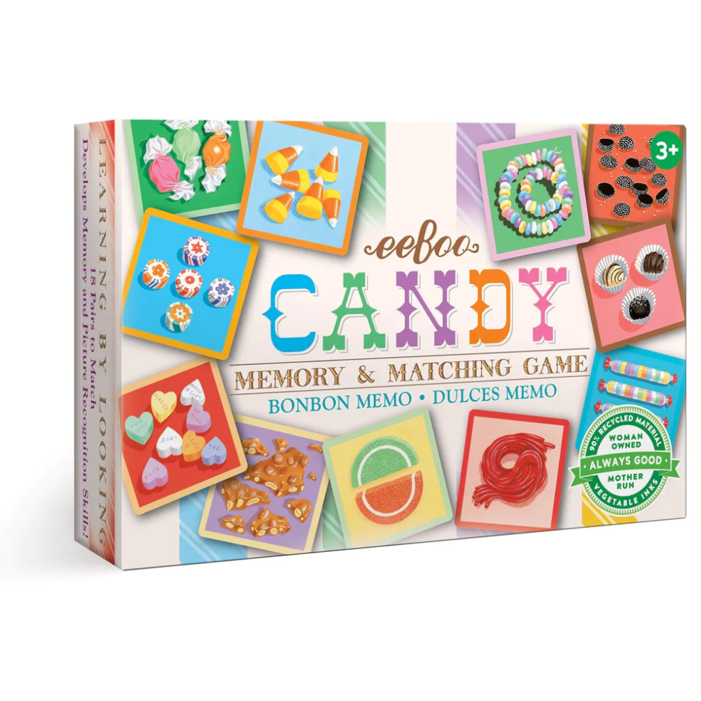 eeBoo Candy Little Matching Game Puzzles & Mazes eeBoo   