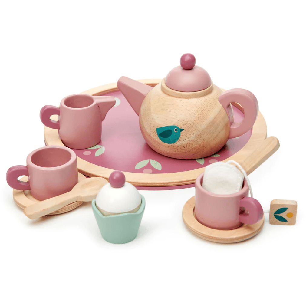 Tender Leaf Chef Birdie Tea Set Toddler And Pretend Play Tender Leaf Toys   