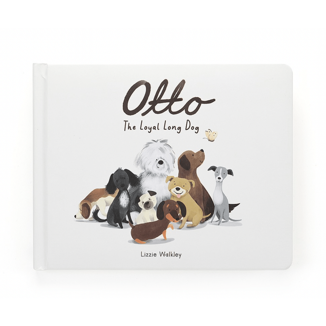 Jellycat Otto The Loyal Long Dog Book Books Jellycat   