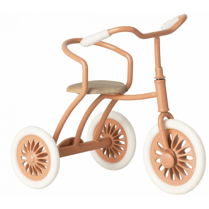 Maileg Abri A Tricycle, Mouse- Coral Dollhouses and Access. Maileg   
