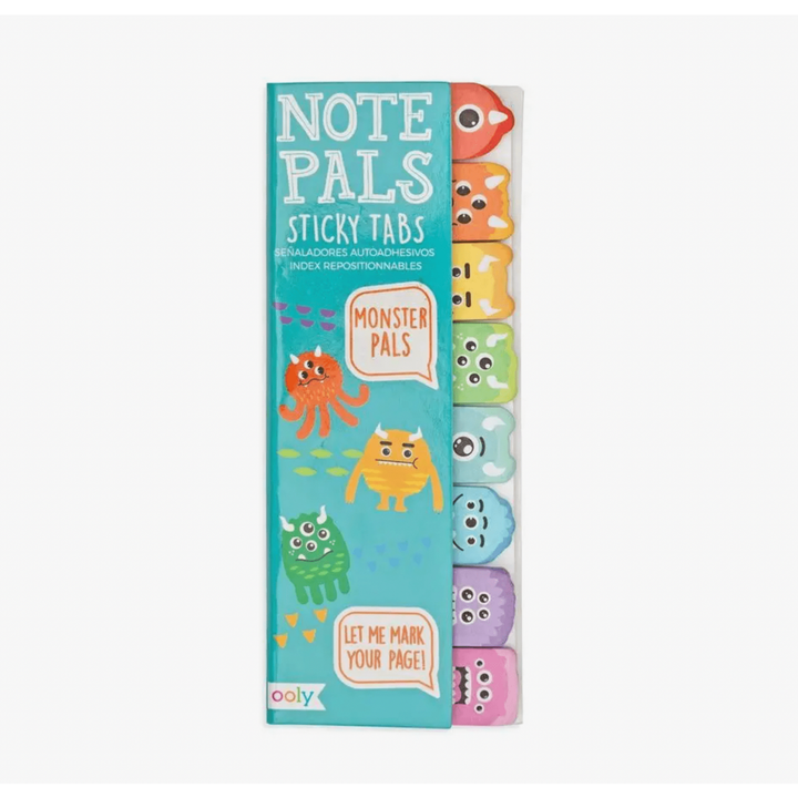 Ooly Note Pads Sticky Tabs- Monster Pals Sketchbook Ooly   