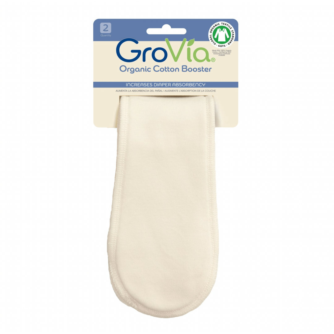 GroVia Organic Cotton Cloth Diaper Booster: 2-Pack Accessories & Laundry GroVia   