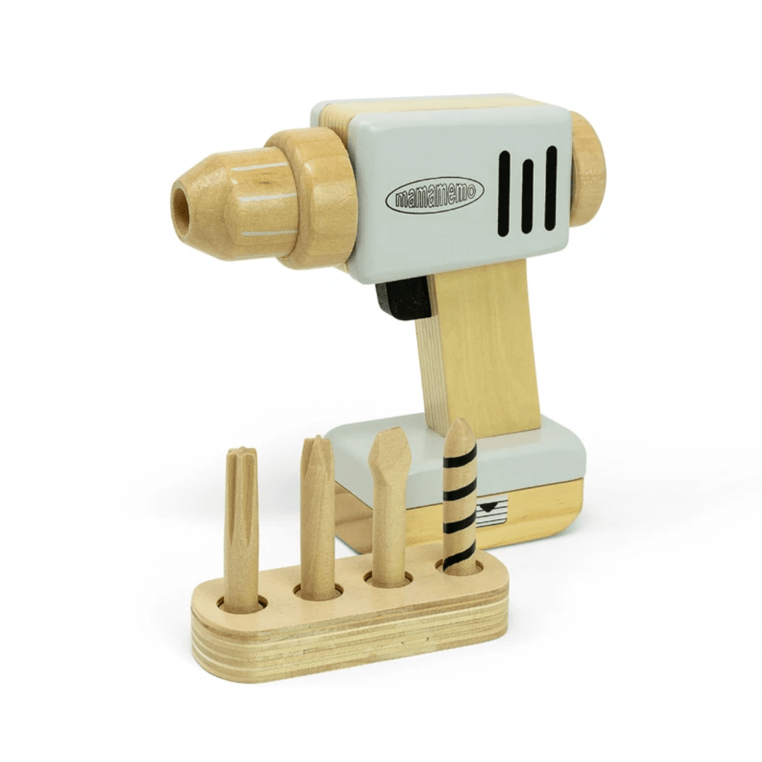 Mamamemo Wooden Drill Toddler And Pretend Play Astrup   