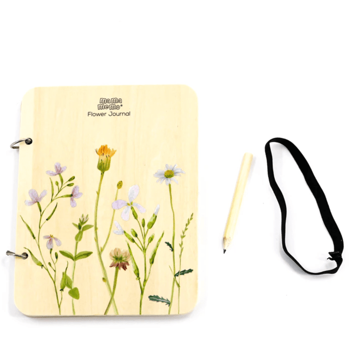 Mamamemo Flower Journal With Pencil Toddler And Pretend Play Astrup   