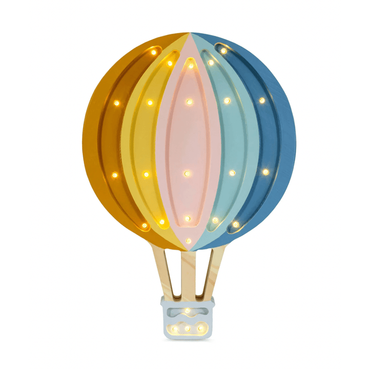 Little Lights Hot Air Balloon Lamp- Retro Nursery Decor Little Lights   