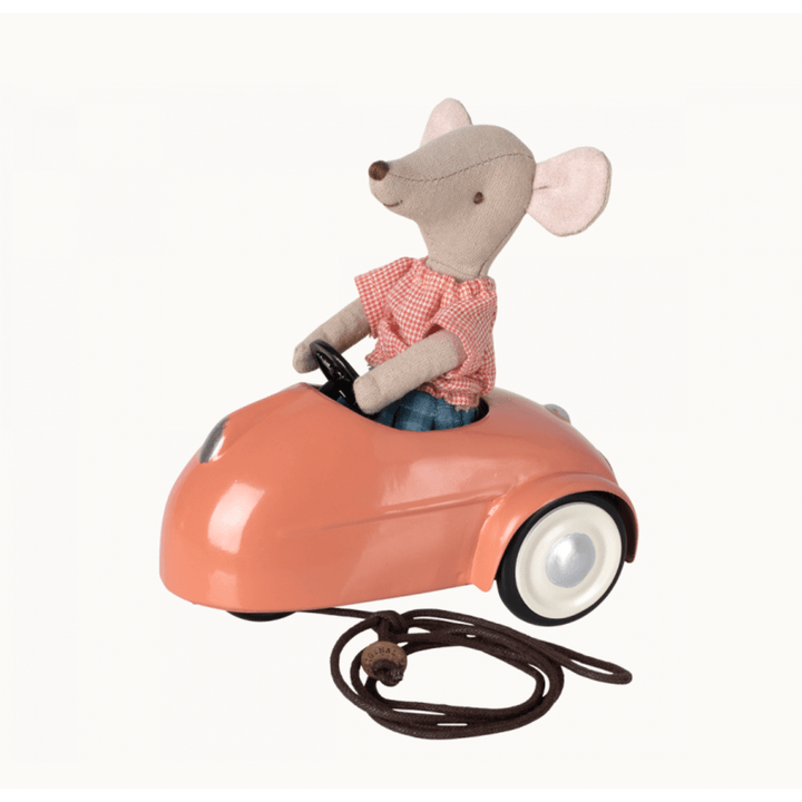 Maileg Mouse Car- Coral Dollhouses and Access. Maileg   