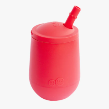 EZPZ Mini Cup + Straw SALE Mealtime EzPz Coral
