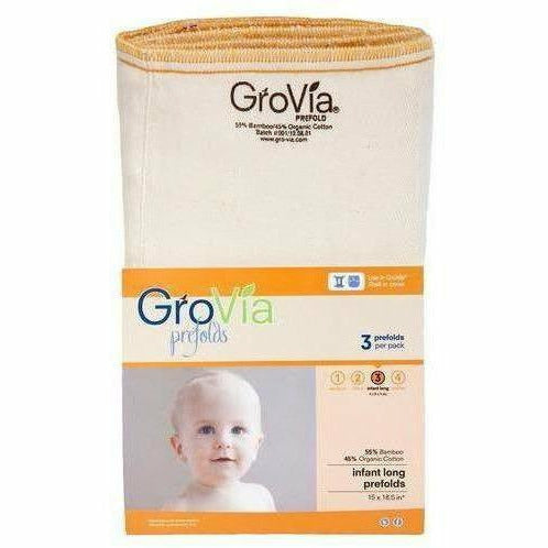 GroVia Prefold Cloth Diaper Prefolds GroVia 3  