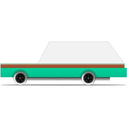 Candylab Candycar Teal Wagon Vehicles Candylab   