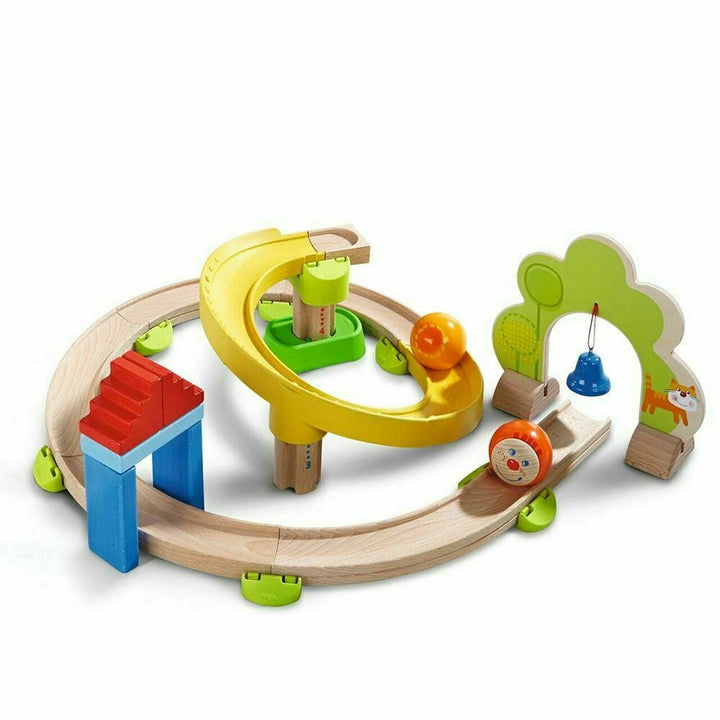 Haba Kullerbu Spiral 26 Piece Starter Track Set Vehicles Haba   