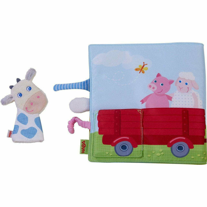 Haba Down on the Farm Fabric Baby Book Bath Time Haba   