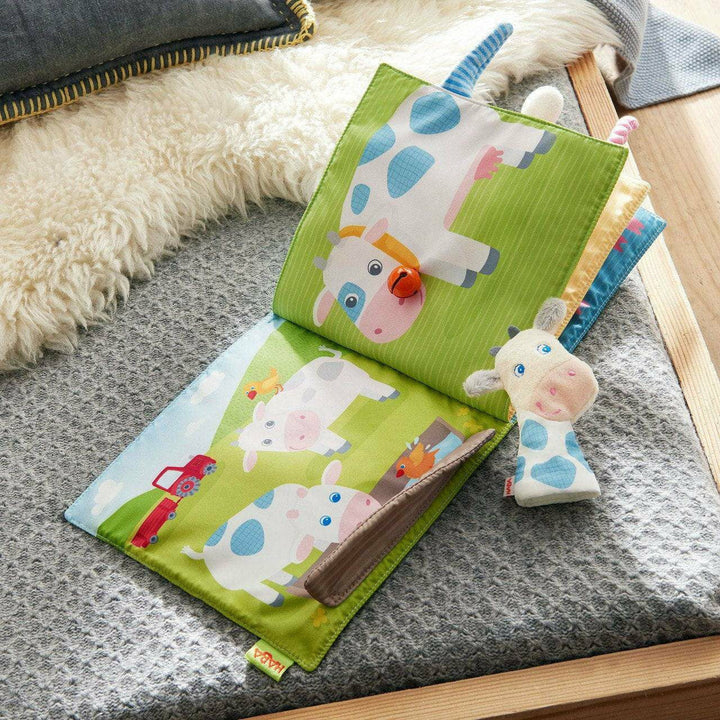 Haba Down on the Farm Fabric Baby Book Bath Time Haba   