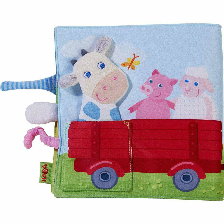 Haba Down on the Farm Fabric Baby Book Bath Time Haba   