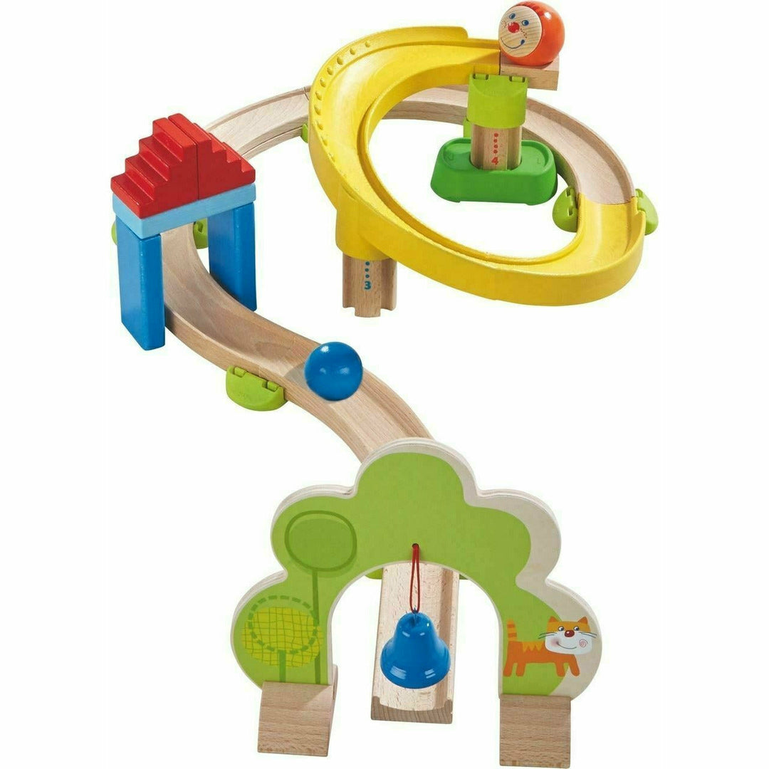 HABA Pista De Canicas First Play – Set Básico De 45 Piezas De Madera Para Niños +4 Años (Fabricado En Alemania HABA Pista De Canicas First Play – Set Básico De 45 Piezas De Madera Para Niños +4 Años (Fabricado En Alemania