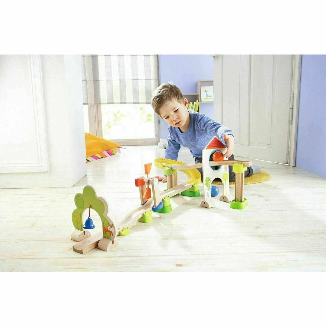 Haba Kullerbu Windmill 25 Piece Starter Track Set Vehicles Haba   