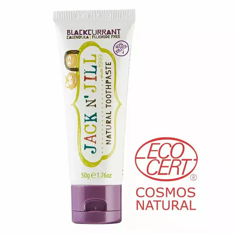 Jack N' Jill Natural Toothpaste - Blackcurrant Natural Toiletries Jack N' Jill   