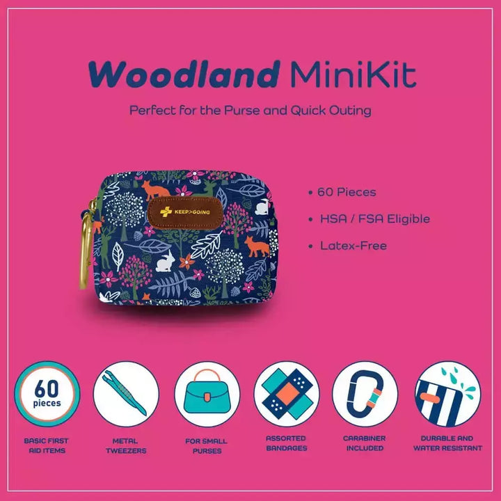 First Aid MiniKit Woodland Sun & Insect Protection Keep>Going First Aid   