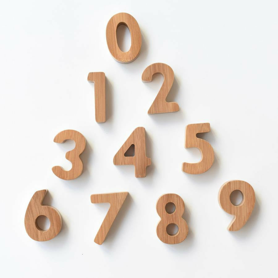 Wee Gallery Bamboo Numbers Wooden Toys Wee Gallery   