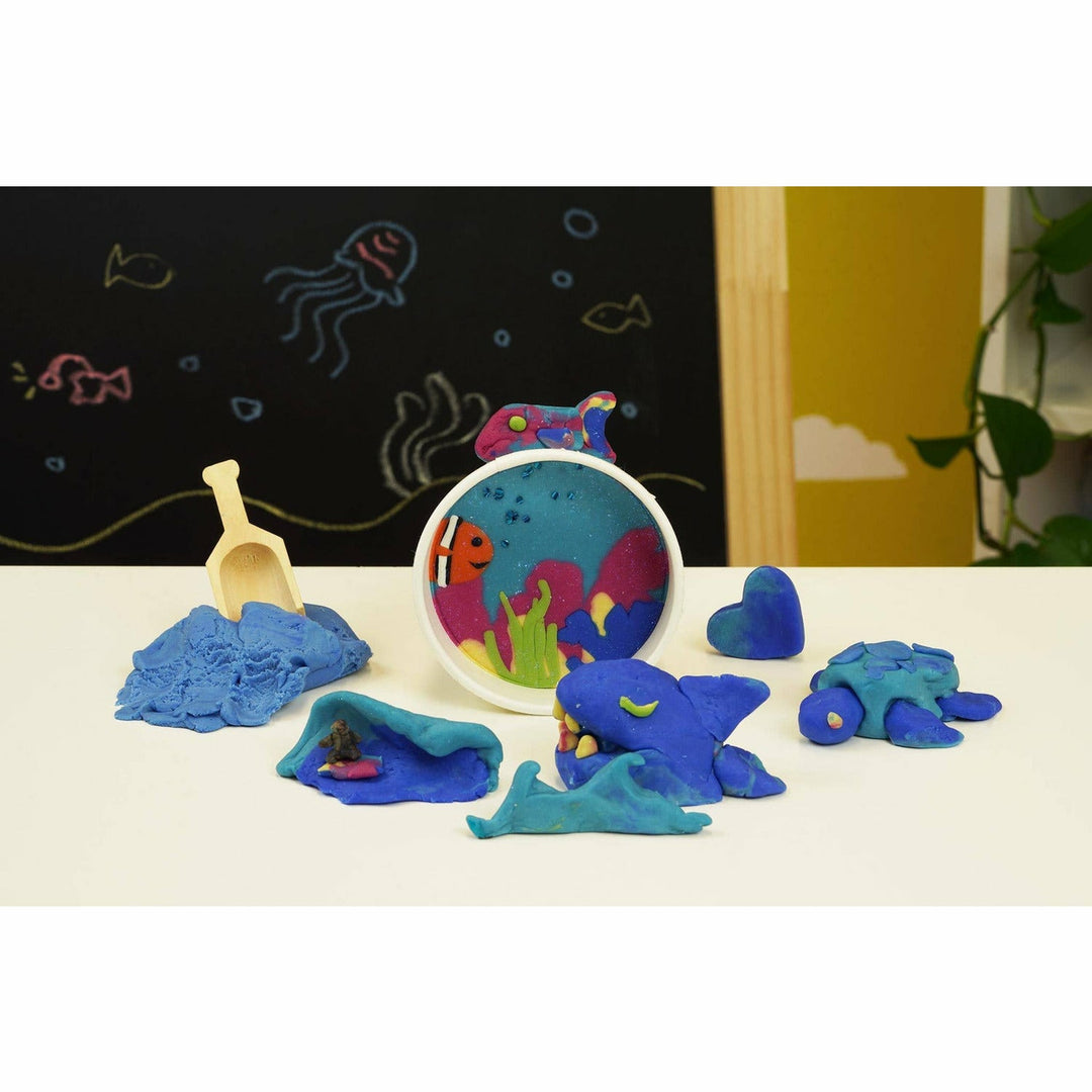 Land of Dough: Under The Sea w/ Wooden Scoop Clay/Dough Land of Dough   
