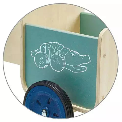 Plan Toys Delivery Bike Orchard collection The Natural Baby Company