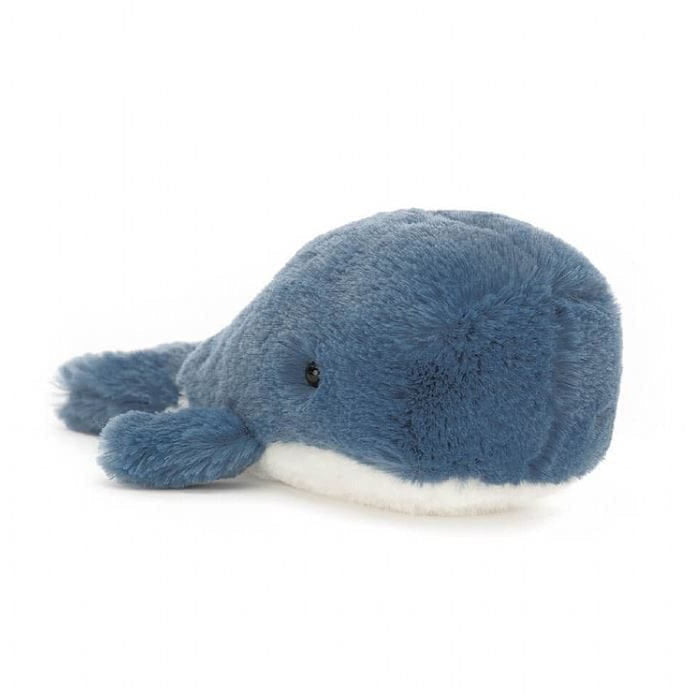 Jellycat Wavelly Whale Blue Ocean Jellycat   