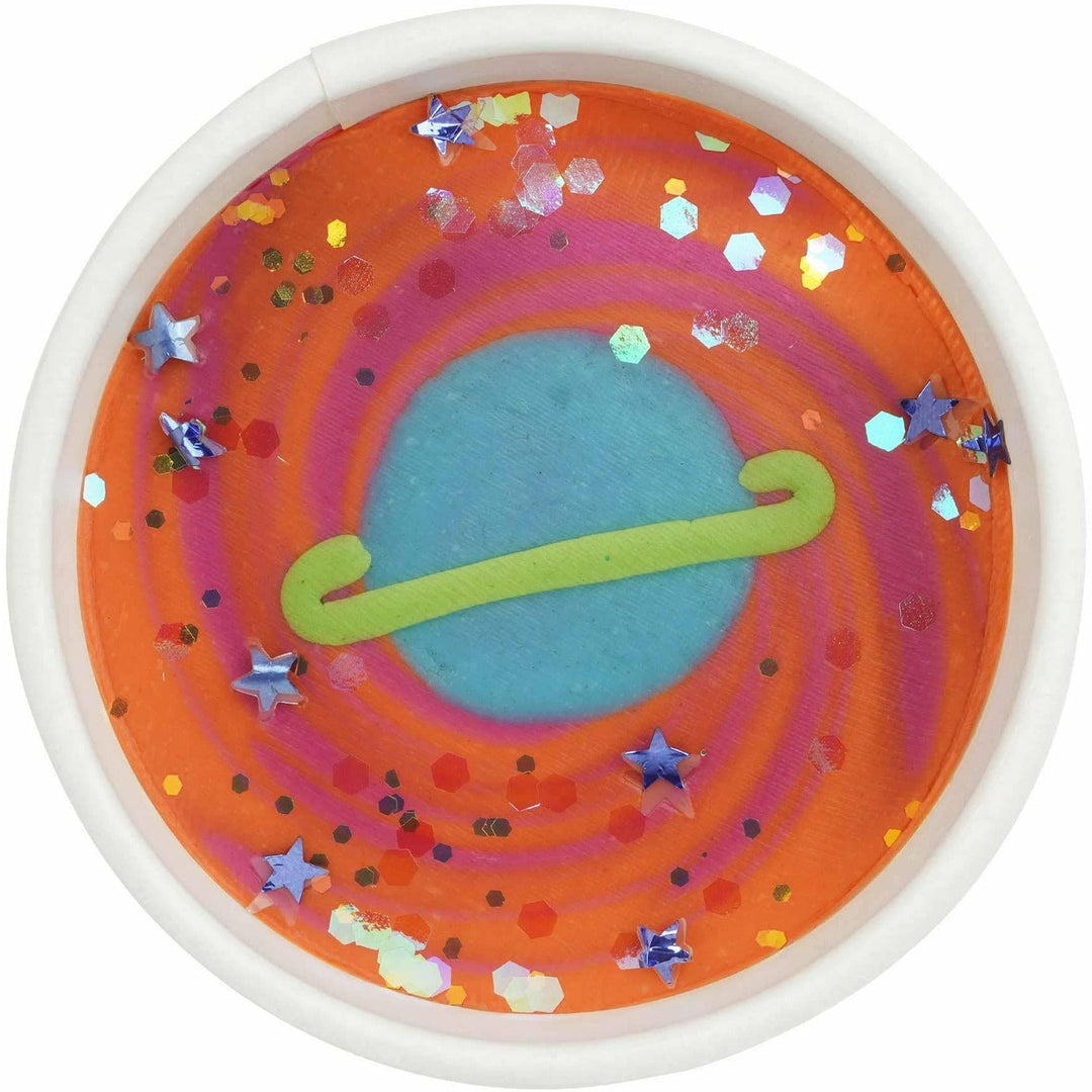 Land of Dough: Saturn Sparkle w/ Wooden Scoop Clay/Dough Land of Dough   