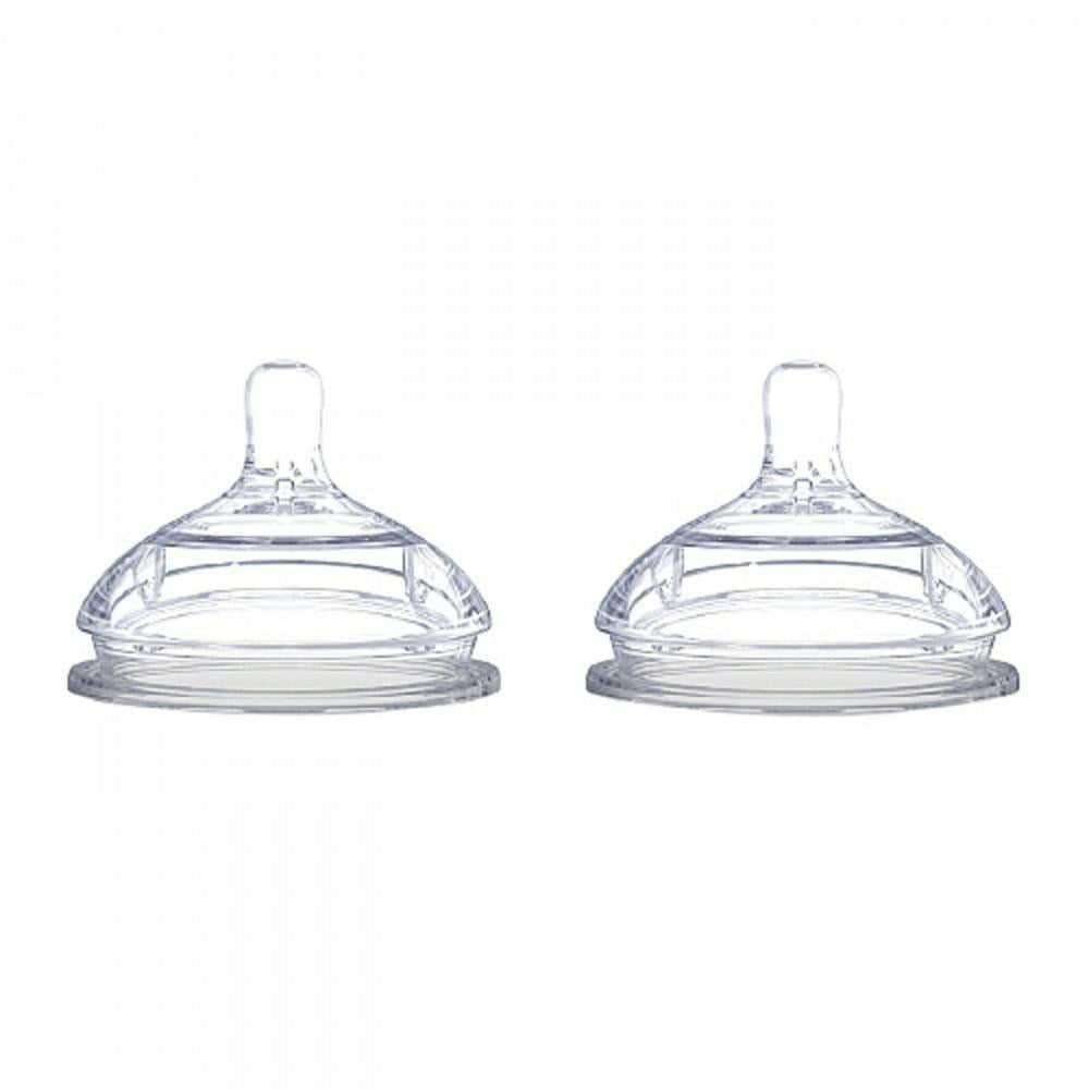 Comotomo Nipple Replacement 2 Pack - Fast Flow - 6+ months Bottles & Sippies Comotomo
