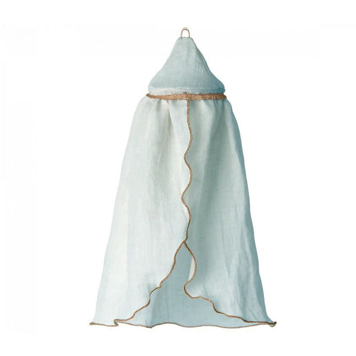 Maileg Miniature Bed Canopy- Mint Dollhouses and Access. Maileg   
