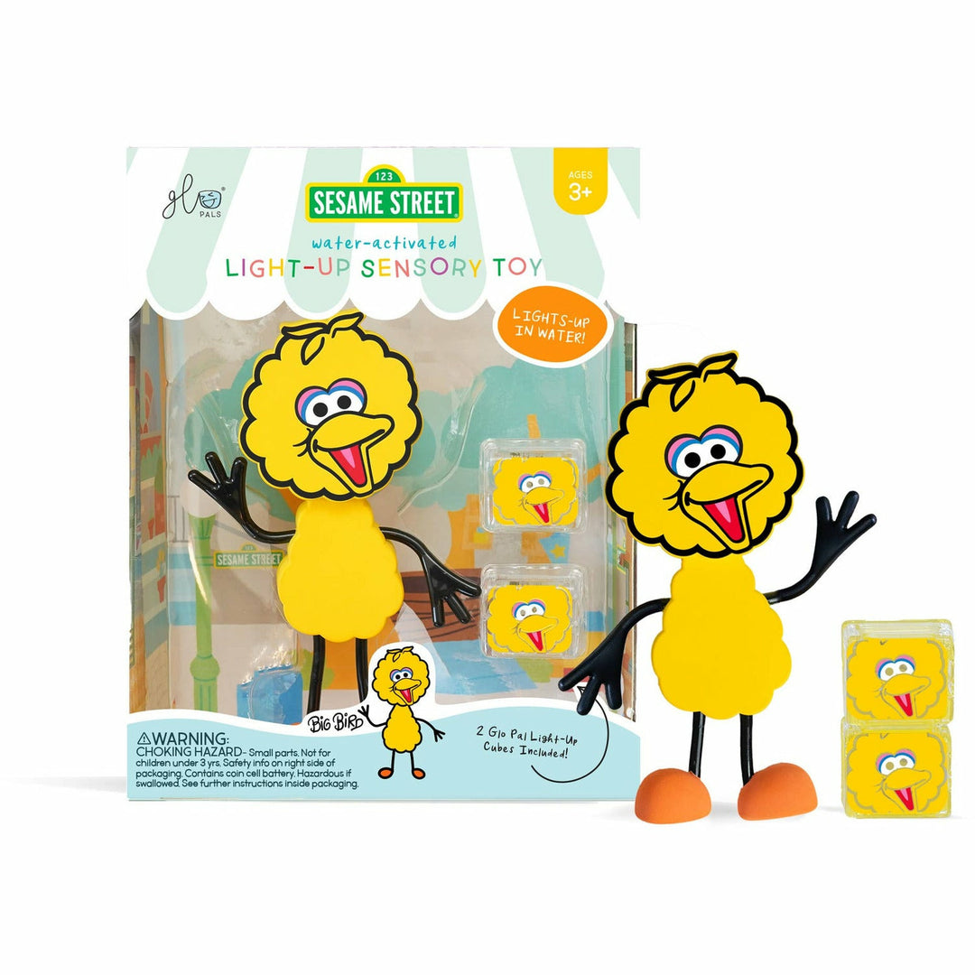 Glo Pals Characters -Big Bird Bath Time Glo Pals   