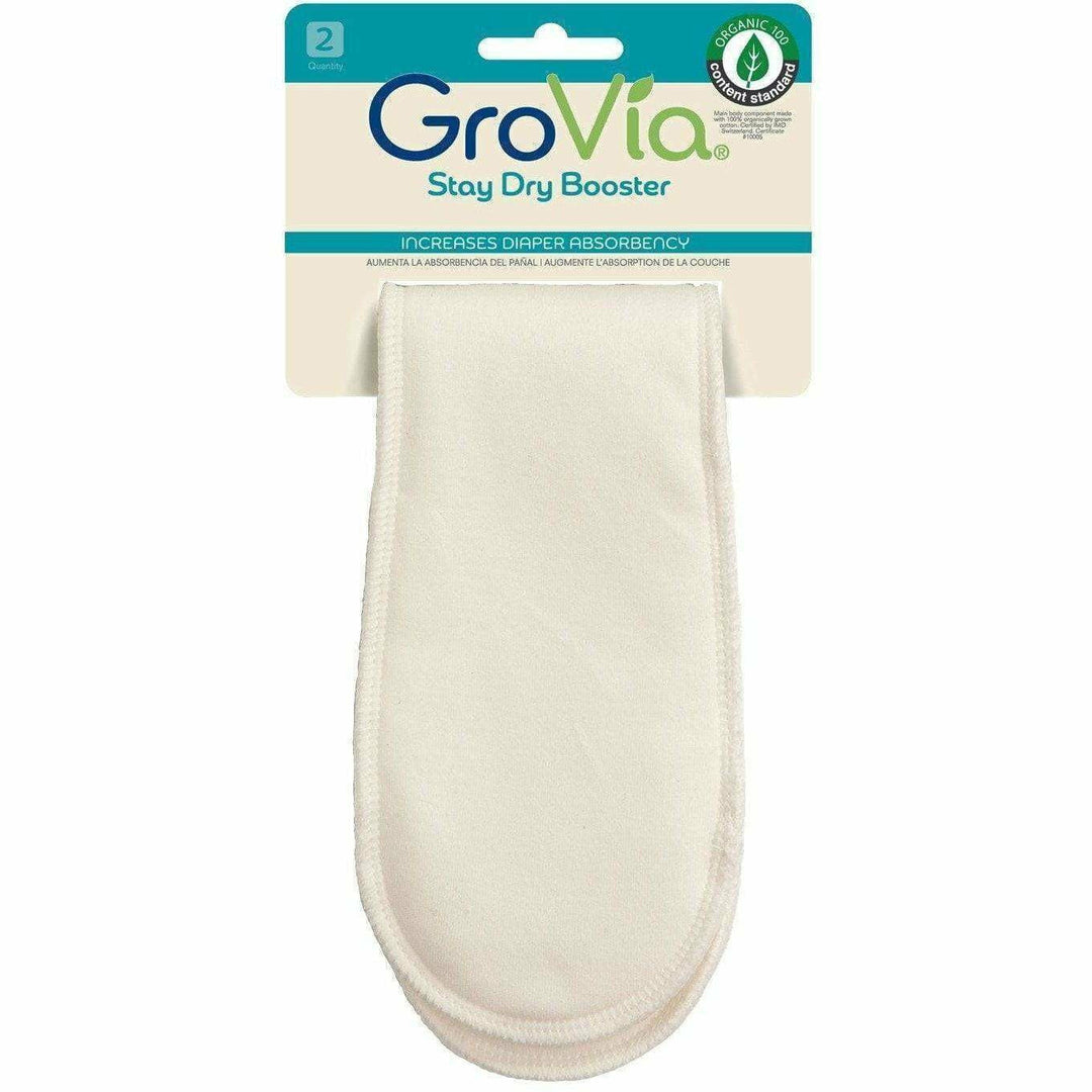 GroVia Stay Dry Cloth Diaper Booster: 2-Pack Accessories & Laundry GroVia   