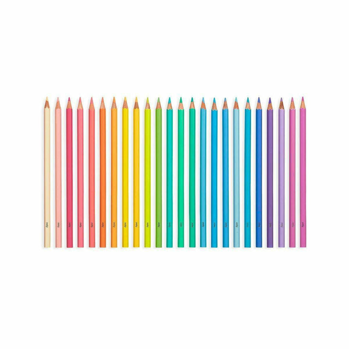 Ooly Pastel Hues Colored Pencils Set of 24 Pencils Ooly   