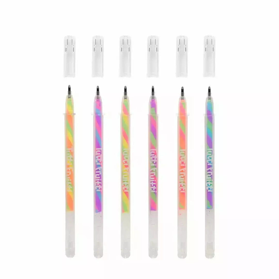 Ooly Tutti Fruitti Scented Colored Gel Pens- Set of 6 Markers Ooly   