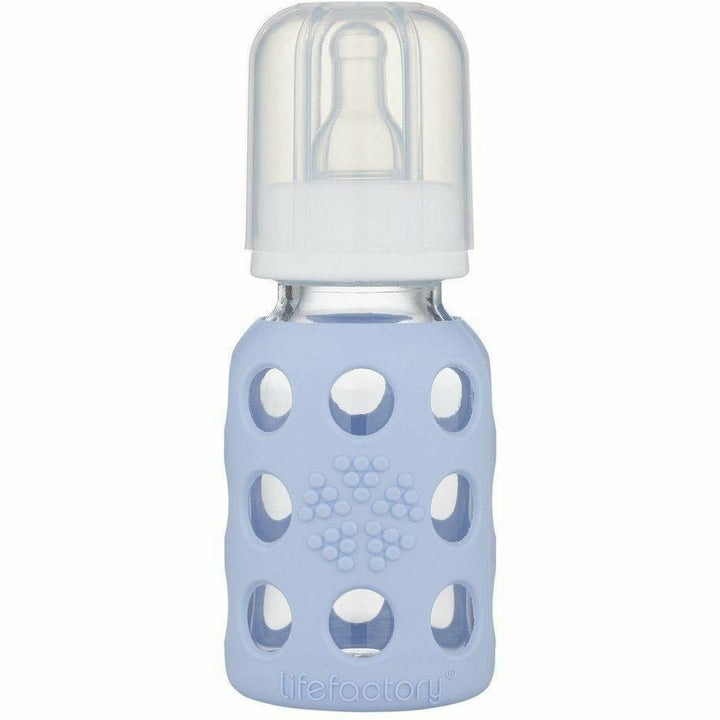 Lifefactory Glass Baby Bottles 4 oz. Bottles & Sippies Lifefactory Blanket 4 oz 