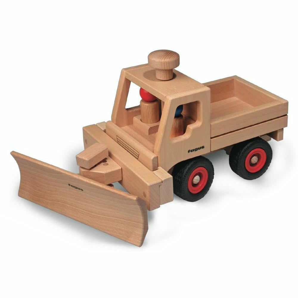 Fagus Snowplow Extension for Basic Truck Wooden Toys Fagus   