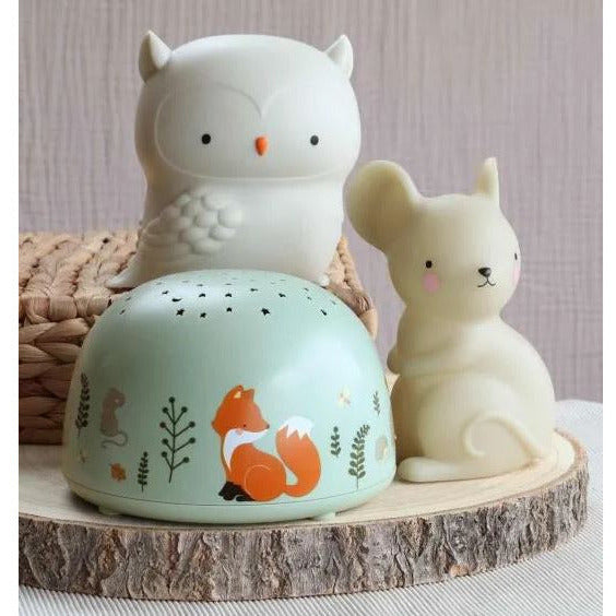 A Little Lovely- Projector Light- Forest Friend Night Light A Little Lovely Company   
