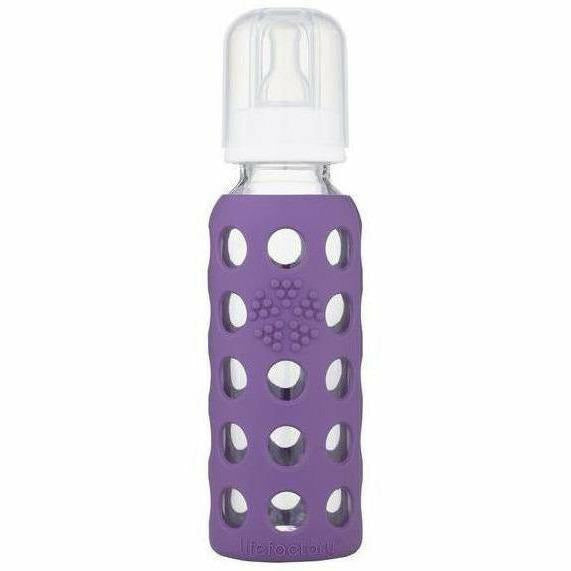 Lifefactory Glass Baby Bottles 9 oz. Bottles & Sippies Lifefactory Grape  
