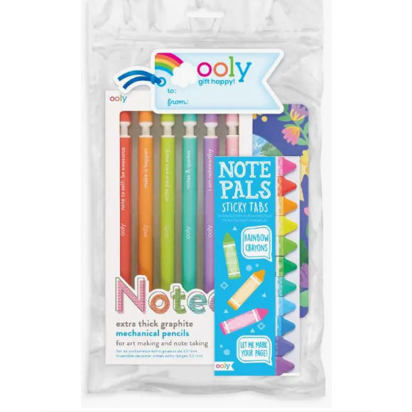 Ooly Pastel Rainbows Happy Pack Pencils Ooly   