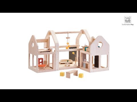 Plan Toys Slide N Go Dollhouse