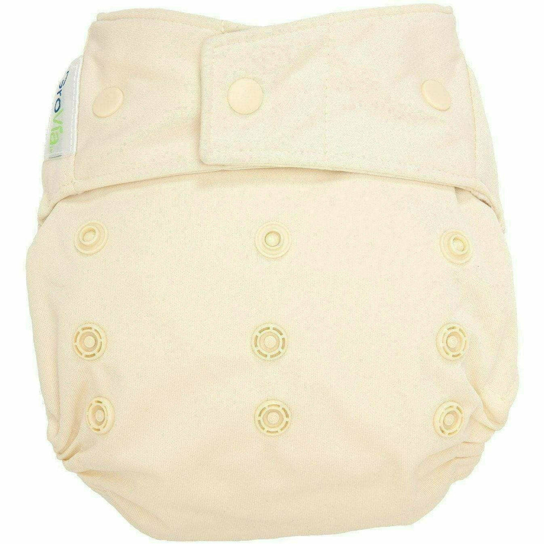 GroVia Cloth Diaper Hybrid Shell - Snap Closure Hybrid GroVia Vanilla  