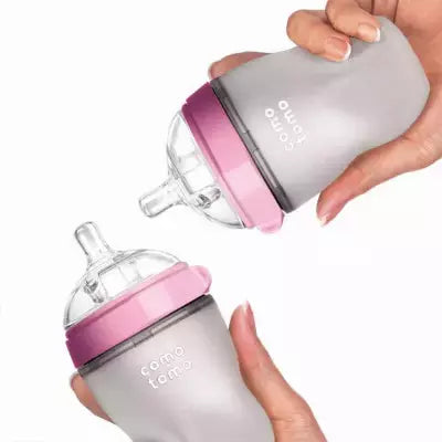 Comotomo Bottles - Pink 8 oz Bottles & Sippies Comotomo   