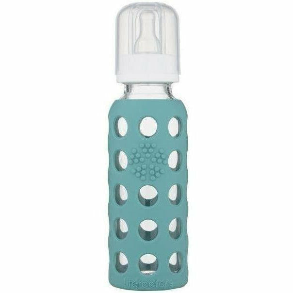 Lifefactory Glass Baby Bottles 9 oz. Bottles & Sippies Lifefactory Kale  