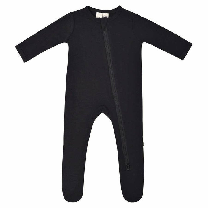 Kyte Baby Zippered Footie Solids Footie Kyte Baby NB Midnight