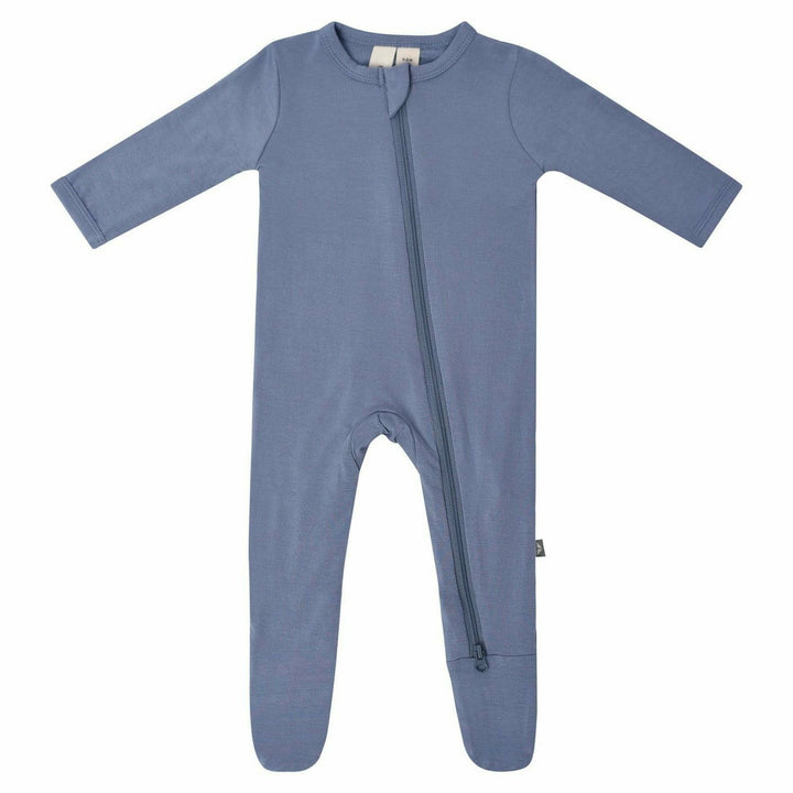 Kyte Baby Zippered Footie Solids Footie Kyte Baby Preemie Slate