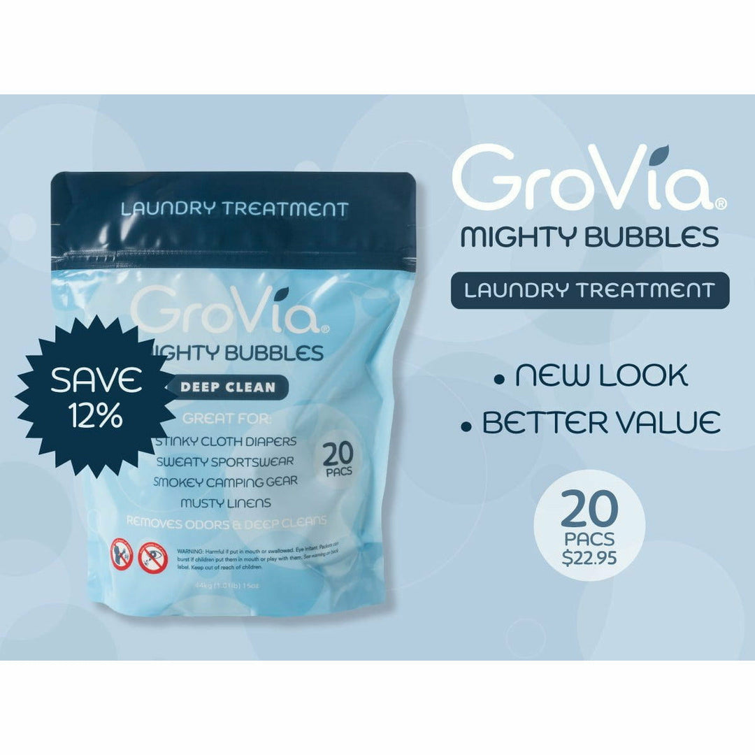 Mighty Bubbles Laundry Treatment Laundry GroVia   