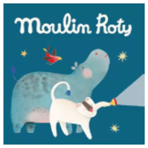 Moulin Roty 3 Discs for Storybook Flashlights Night Light Moulin Roty The Papoums- Animals  