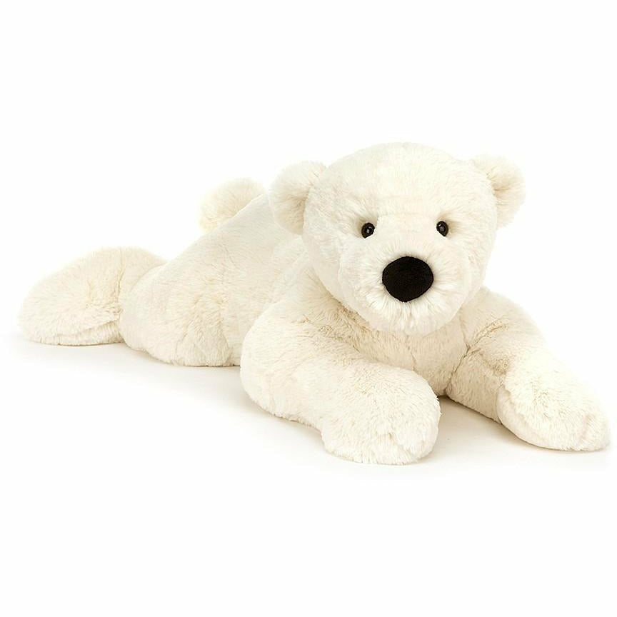 Jellycat Perry Polar Bear Lying Bears Jellycat   