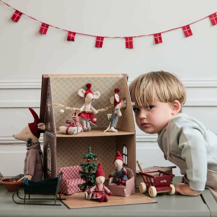 Maileg Mouse Sleigh Dollhouses and Access. Maileg   