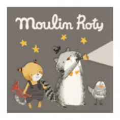 Moulin Roty 3 Discs for Storybook Flashlights Night Light Moulin Roty Mustaches  